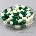 China Gelatin capsule shell blue white color Supplier